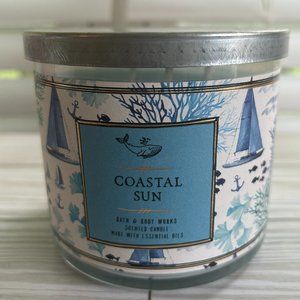 Bath & Body Works 3-Wick Candle - Coastal Sun